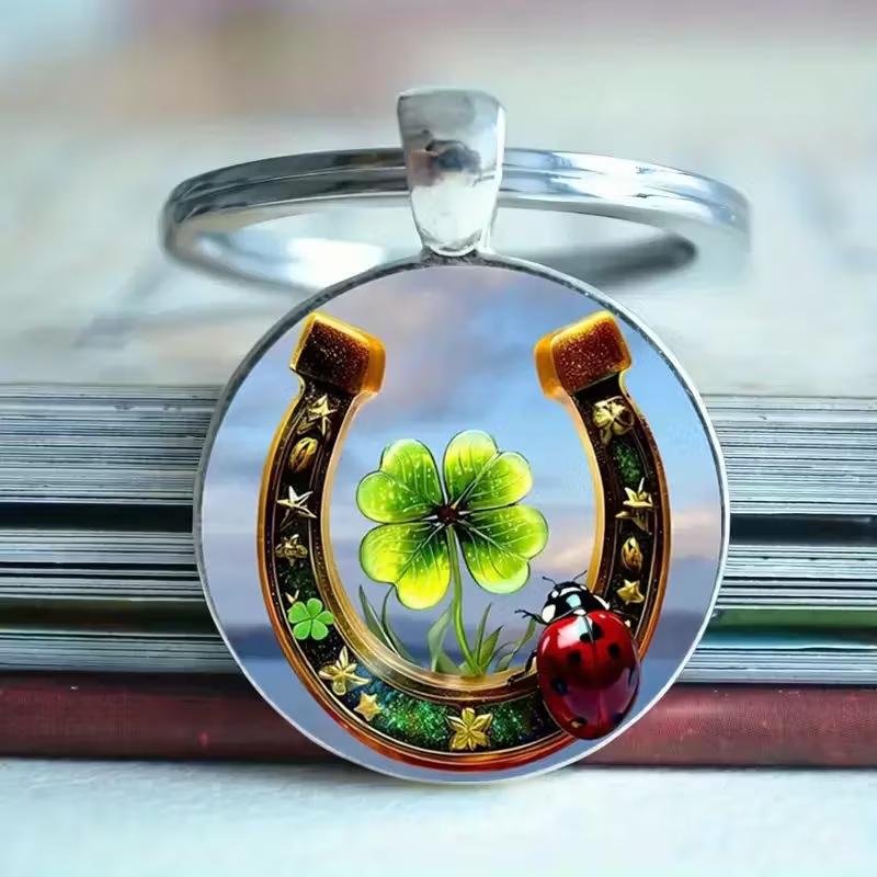 

Four,leaf Clovers Can Be Hung Backpacks, Handbags, Or Metal Keychains. One Size