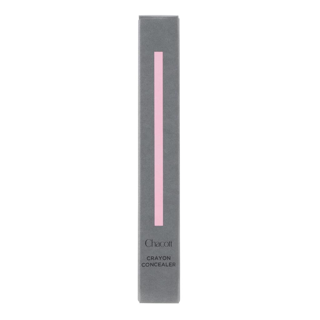 Chacott Crayon Waterproof Genderless Cosmetics for Women and 191 Concealer, Retractable, Formula, Men, Color Natural, Multi-Cover, Approx. 1.8g