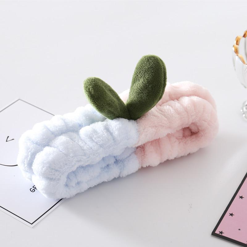 Gesichtswasch-Armbänder Stirnband Make-up Haarpflege Stirnband Wasch-Stirnband zum Gesichtswaschen Haarbänder für Damen