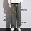 Yalu Men's Loose-Fit Pure Cotton Straight Cargo Pants