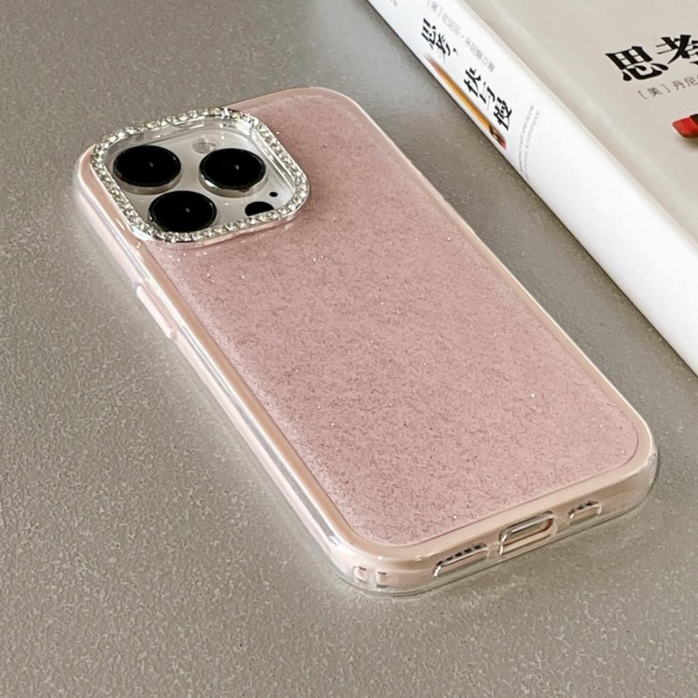 Luxury Shiny Diamond Camera Glitter Glossy Bumper Case For iPhone 16 15 14 13 12 11 Pro Max Plus Shockproof Protective Cover