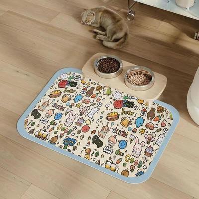 JINGRUIXIANG Pet Anti-slip Waterproof Dining Mat