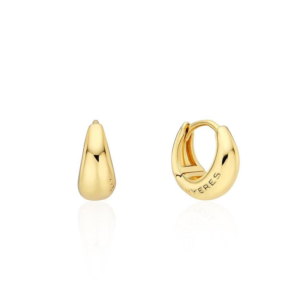 [By Iyer] Subni (Y) Round One-Touch Earrings S Bh6E45620Ybxxx