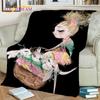 Cartoon Ballerina Fairy Cute Ballet Girl Blanket,soft Throw Blanket for Home Bedroom Bed Sofa Picnic Office Cover Blanket Kids