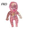 Babies Stress Relief Toy Glitter Toy, Clear Baby Doll Squeeze Soft Stretchy Sensory Fidget Relaxing Gift for Adults Kids, Party Favors Adult Hand Ball