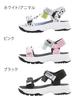 Sandals NM J129 Girls Pink Cm 2E [Moonstar] 24.0