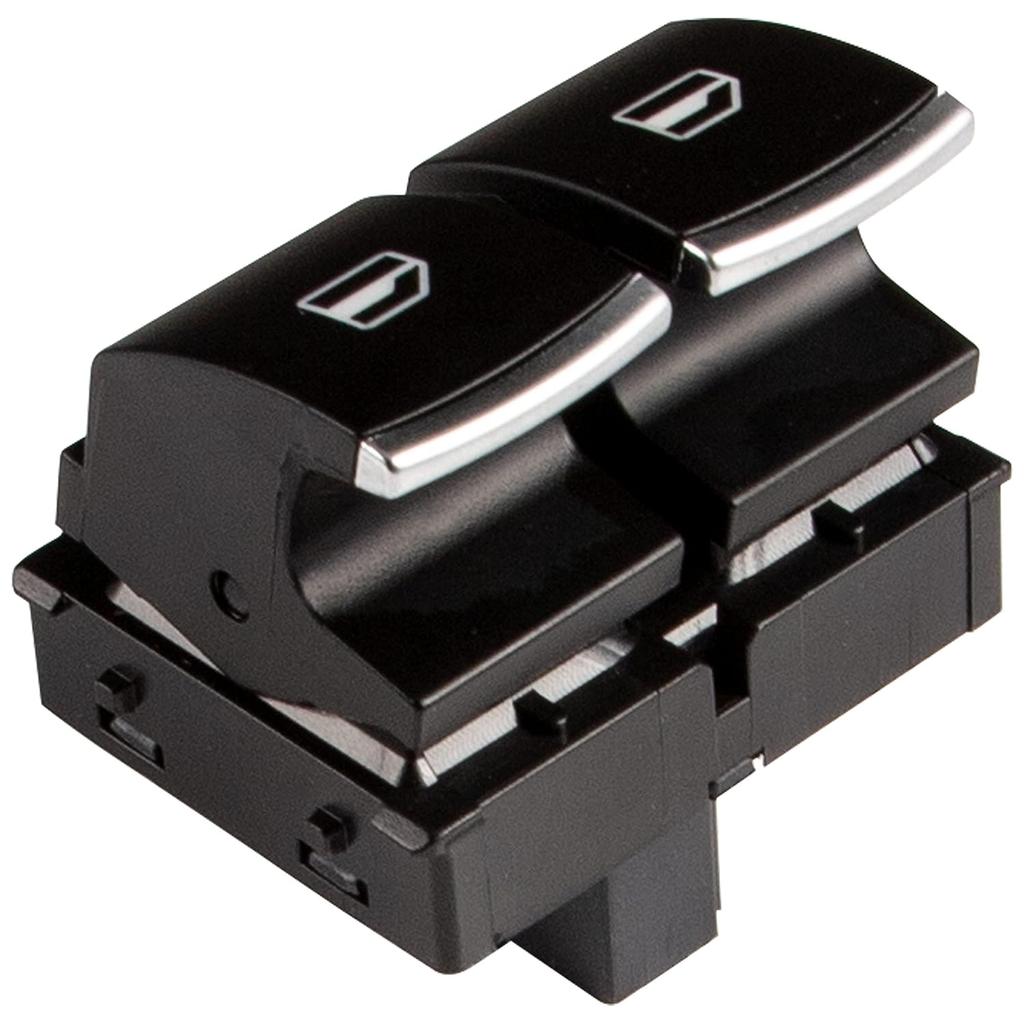 2 Door Front Left Master Window Switch Fits Golf MK5 MK6 GTI Passat B6 | for OE 5K3959857 5K3959857A 5K3959857B Also fits Eos Rabbit models Restores