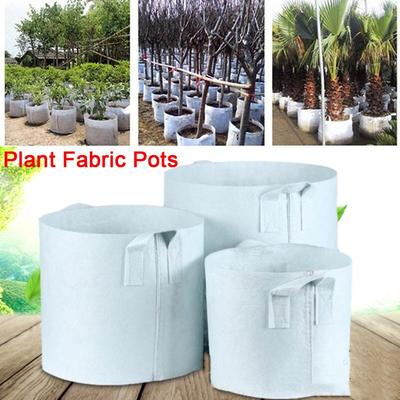 Round Fabric Pots Grow Bags Plant Pouch Root Container Cultivation Pot Planting Grow Bag