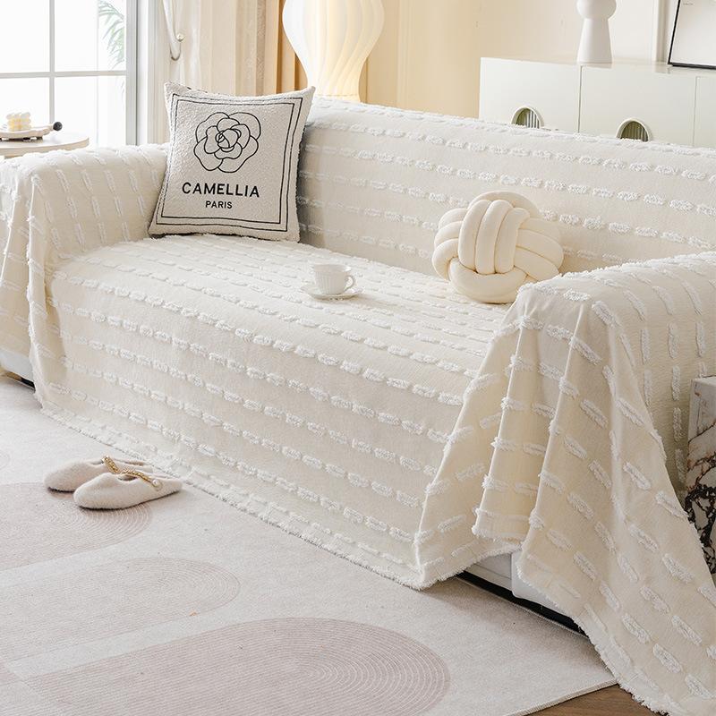 Verdicken Plüsch Sofabezüge Haustiere Kindermatte Sofas Handtuch Rutschfester Couchschoner Überwurf Abnehmbare Sofadecke für Wohnzimmer