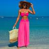 European and American Swimsuit Bikini Three-piece Beach Pants Split Swimsuit Women