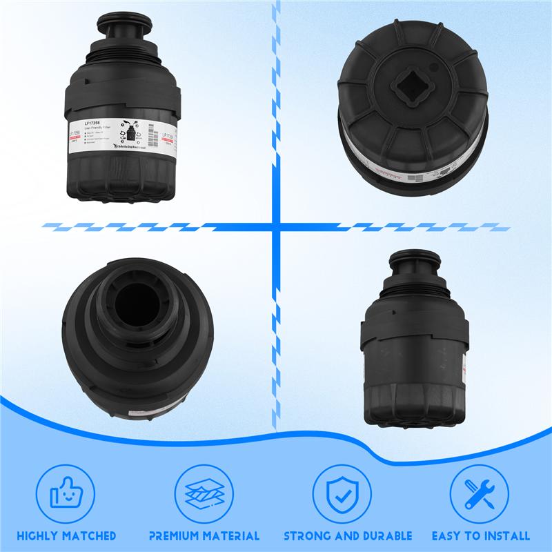 LF17356 Oil Filter For Cummins 5266016 ISF 2.8L For Foton Tunland 4X4 QSF 2.8L Engine Fuel Water Separation Filter