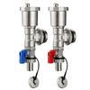 1 inch Water Distributor Exhaust Valve for Heating Manifold Automatic Air Vent Valve with Brass and Stainless Steel