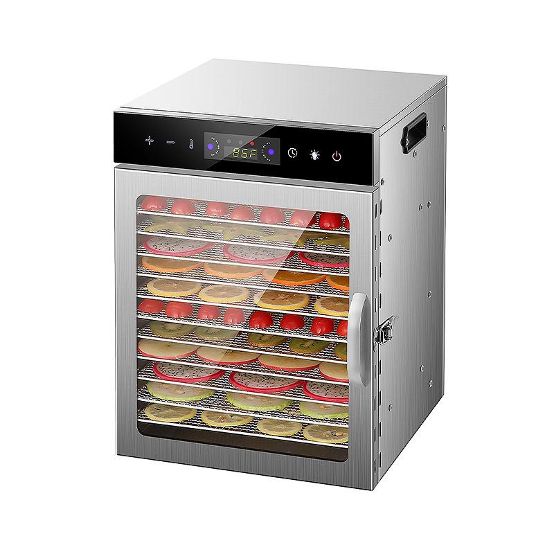 12-Layer Compact Food Dehydrator for Snacks, Jerky, Dried Fruit & Vegetables