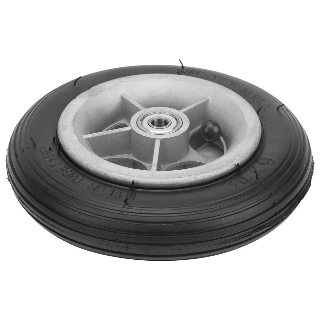 6x1 1 4 6inch Rubber Wheel WearResisting Wheel Electric Scooter Inflation Rubber Tyre