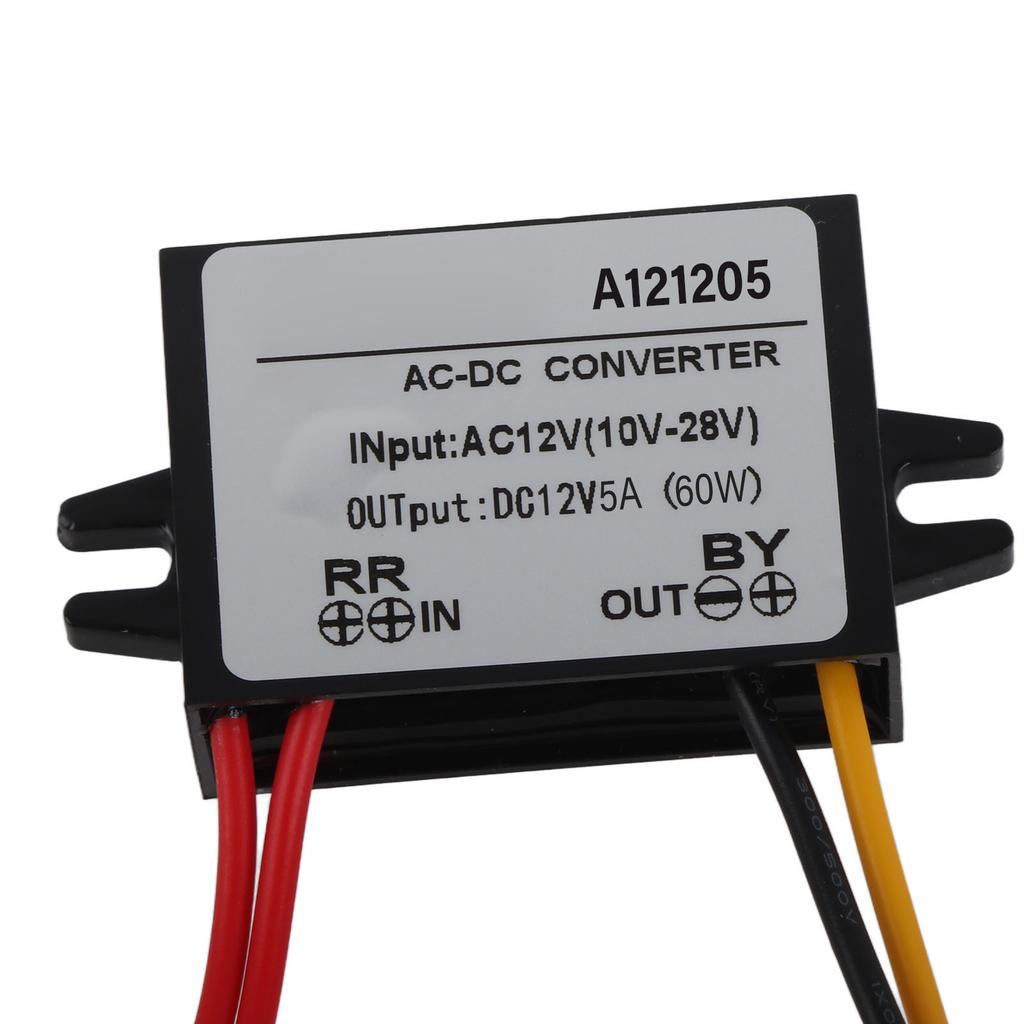 AC 10‑28V To DC 12V Buck Converter AC DC Step Down Power Supply Module (5A)