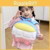 Cartoon Adorable Car Design Childrens Backpack For Kindergarten Boys And Girls In Pink Orange Blue
