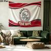 Custom Name AFC Ajax Printed Tapestry – Wall Hanging for Bedrooms, Dorms, and Home Decor