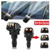 Car Dual Holes Windshield Washer Car Windshield Wiper Washer Spray Nozzle Fits Most Car Models Nozzle Wiper Water Spray Jet