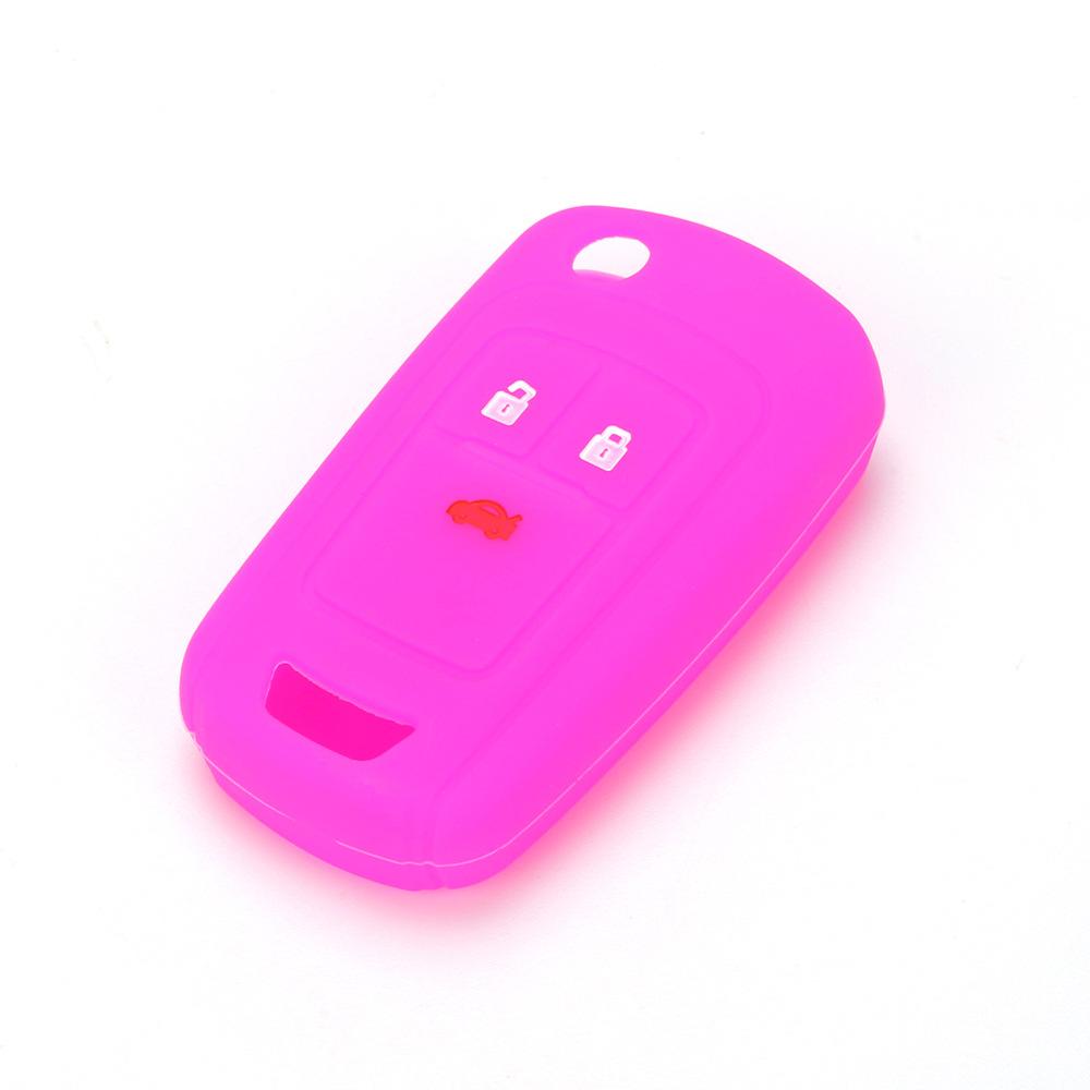 

Suitable for Buick Yinglang Folding 3-button Silicone Key Cover Soft Rubber Key Bag Yinglang Car Alarm Protective Cover