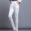 2022 Autumn Winter Thicken Warm High Waisted Harem Pencil Pants Casual Fashion Harajuku Pants Slim Pants Women's Straight Pants
