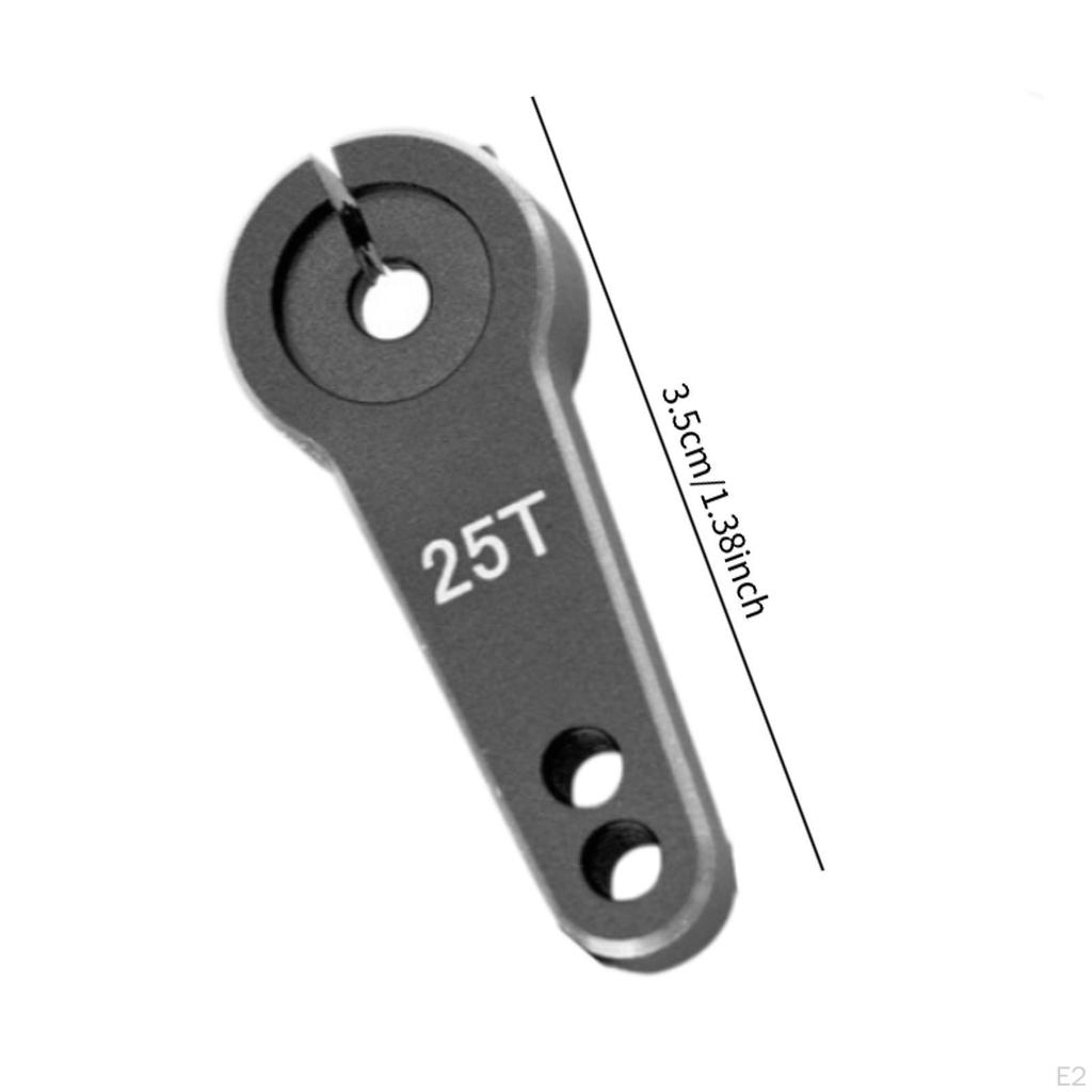 1/10 RC Car 25T Steering Arm for Axial Model Vehicles Crawler DIY Accs