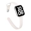 Slim Waist Silicone Watch Strap for Apple Watch Series 1-12, Ultra 1-3, SE3