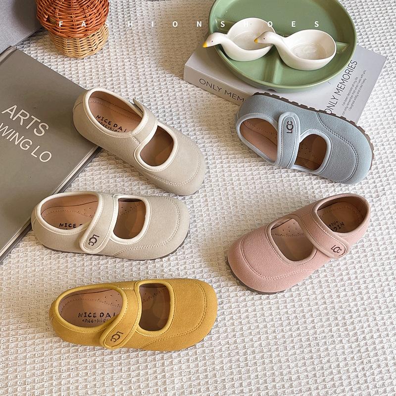 French retro girl sweet 2025 spring and autumn girl Mary Jane leather shoes women's treasure round head soft sole casual shoes
