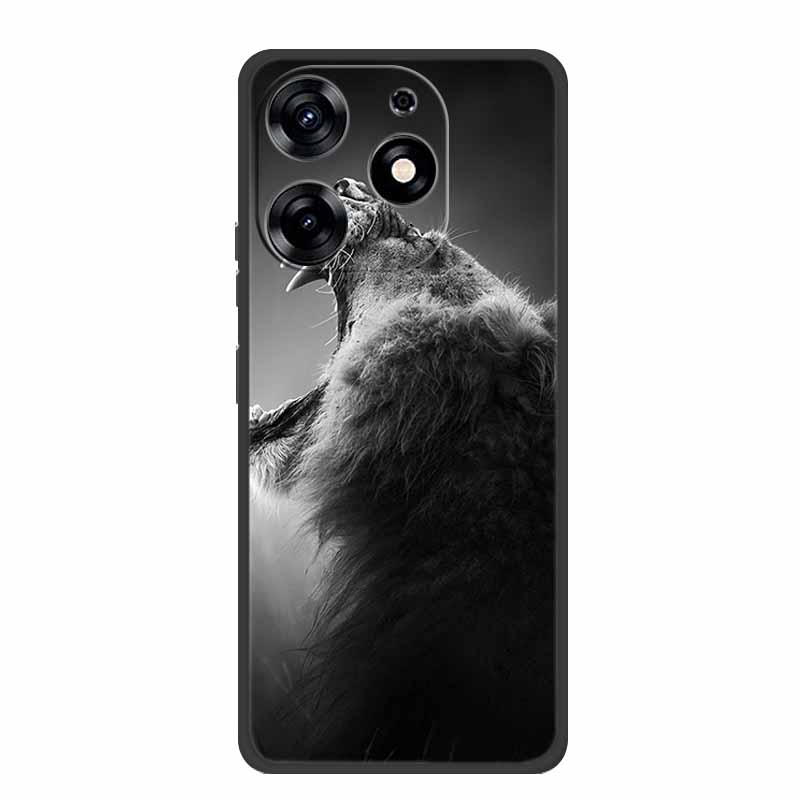 Phone Case For Blackview Shark 9 Case Black Silicone Soft Coque Funda For Blackview Shark 9 Back Cover Case Shark9 6.67" Shell