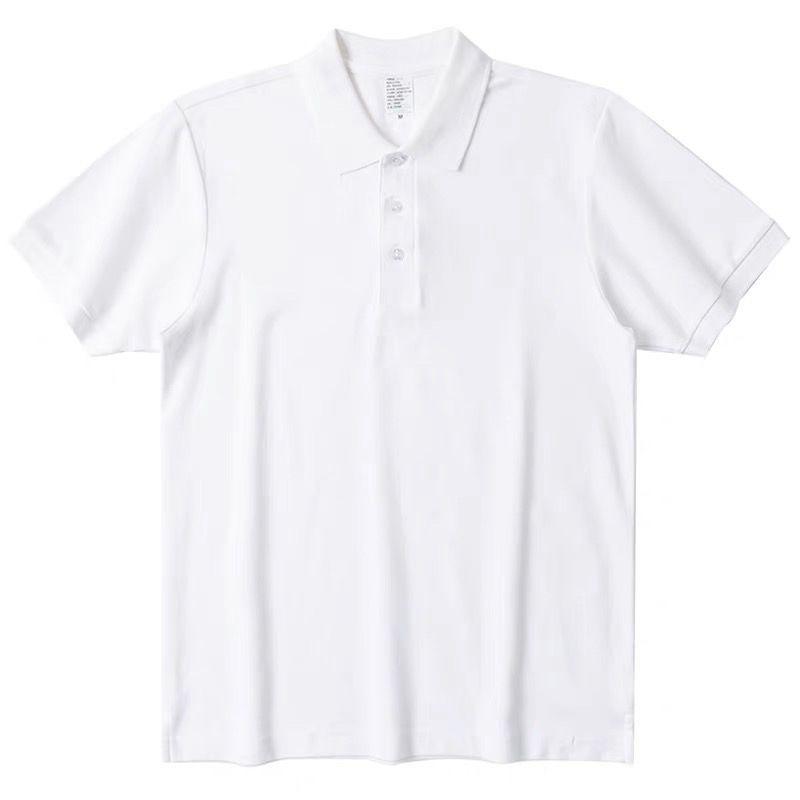 Front Shoulder Polo Shirt, Thin Lapel Polo Shirt, Summer Solid Color Loose Short-sleeved Top Summer Fashion Classic Turn-down Collar Office Polo Shirt