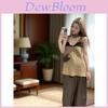 Korean Style Sleeveless Vest With Hollow Knitting And Contrast Wool For Spring Fashion