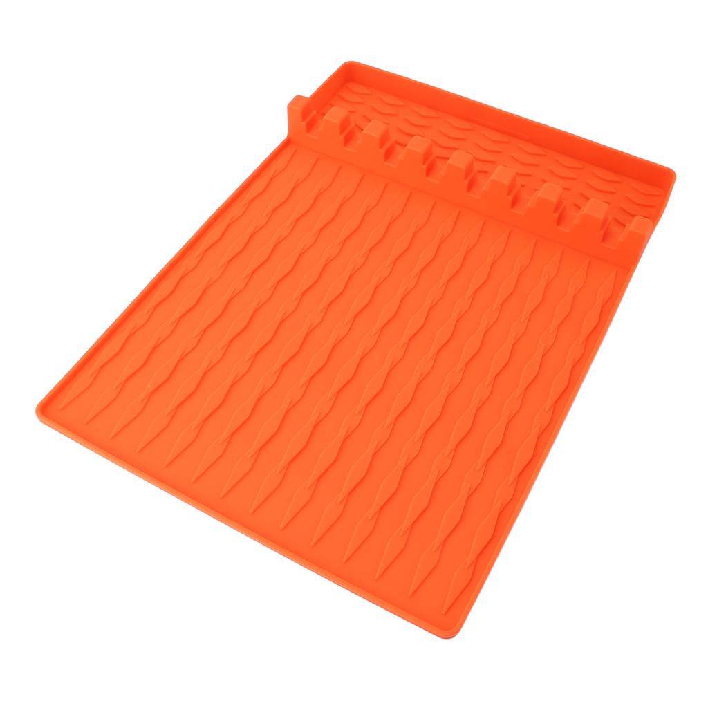Silicone Griddle Tools Mat Heat Resistant Easy To Clean Versatile Grill Side Shelf Mat Silicone