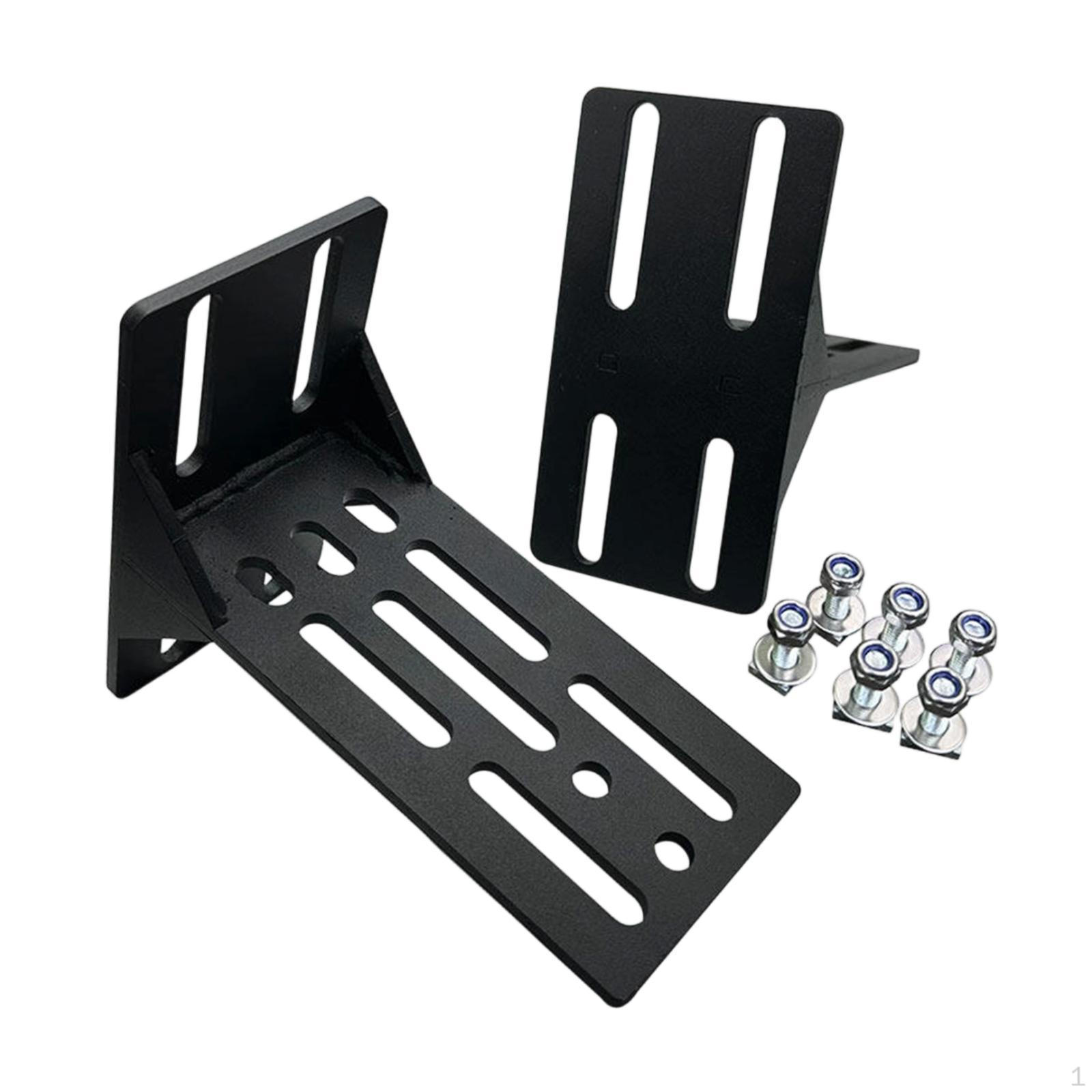 

2Pcs Awning Bracket Outdoor Repair Part Stable L Roof Rack Mounting