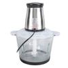 Elektrisk foodprosessor med 300W motor 3L SUS Elektrisk mathakker for kjøtt grønnsaksfruktnøtt