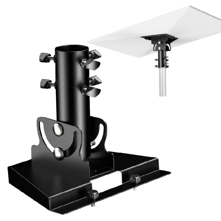 

Secure Mounting Base For Satellite Dish Easy arrange No Tools required Weather Resistant Iron Build 1