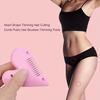 1pc Pink Pubic Hair Cutter For Women Prepared, Portable Private Privacy Shaping Tool For Women, Comb Knife Designed For Women
