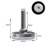 Stainless Steel Adjustable Furniture Feet Nylon Base Levelers, for Sofa, Table, Chair, Cabinet, Workbench of Leveling Feet