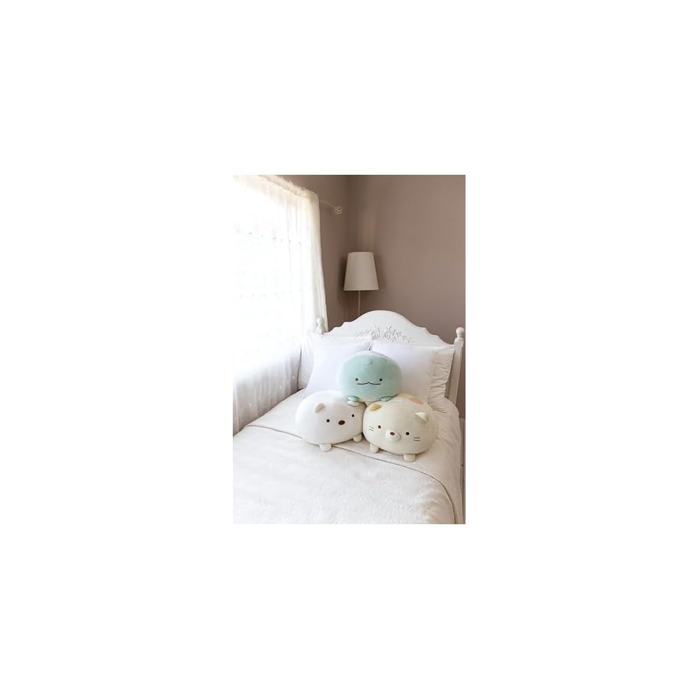 Sumikko Gurashi MR78001 Super Mochimochi Daifuku Cushion White Bear 30cm