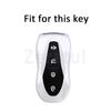 Fashion Tpu Auto Accessories Car Remote Key Cover Case Shell Fob For Geely Azkarra Fy11 Atlas Pro New Emgrand Gs X6 Suv Ec7