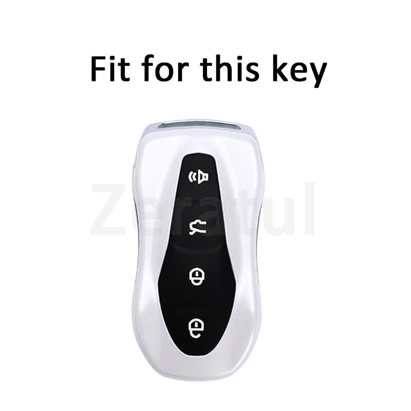 Fashion Tpu Auto Accessories Car Remote Key Cover Case Shell Fob For Geely Azkarra Fy11 Atlas Pro New Emgrand Gs X6 Suv Ec7
