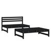 VidaXL Salon de Jardin 2 pcs, Mobilier de Patio, Mobilier de Terrasse, Meubles de Jardin, Ensemble de Canapés d'Extérieur, 825727