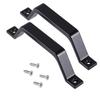 652F 2Pcs Elegant 6.10Inch Sliding Door Handles Sturdy Aluminum Alloy Pull Suitable for Kitchen Supplies and Bedroom Use