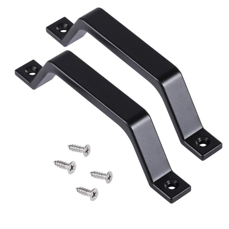 652F 2Pcs Elegant 6.10Inch Sliding Door Handles Sturdy Aluminum Alloy Pull Suitable for Kitchen Supplies and Bedroom Use