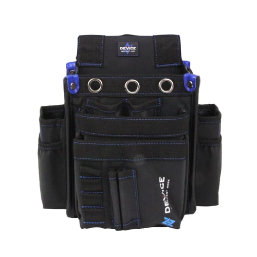 SK11 DEVICE Waist Pouch with 3 Drawers and Side Pockets, Large Inner Sack, DVC-KZ15