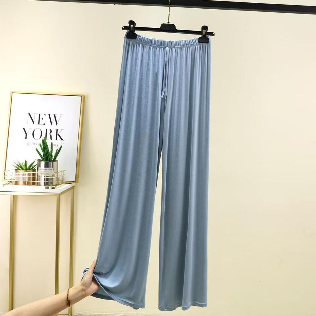 Spring/Summer Women's Plus Size High Waist Lace-Up Straight Leg Pants - Loose, Slimming, Versatile, Casual.