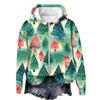 Jackets For Women Long Sleeve  Zip Up  Print Outerwear Casual Jackets