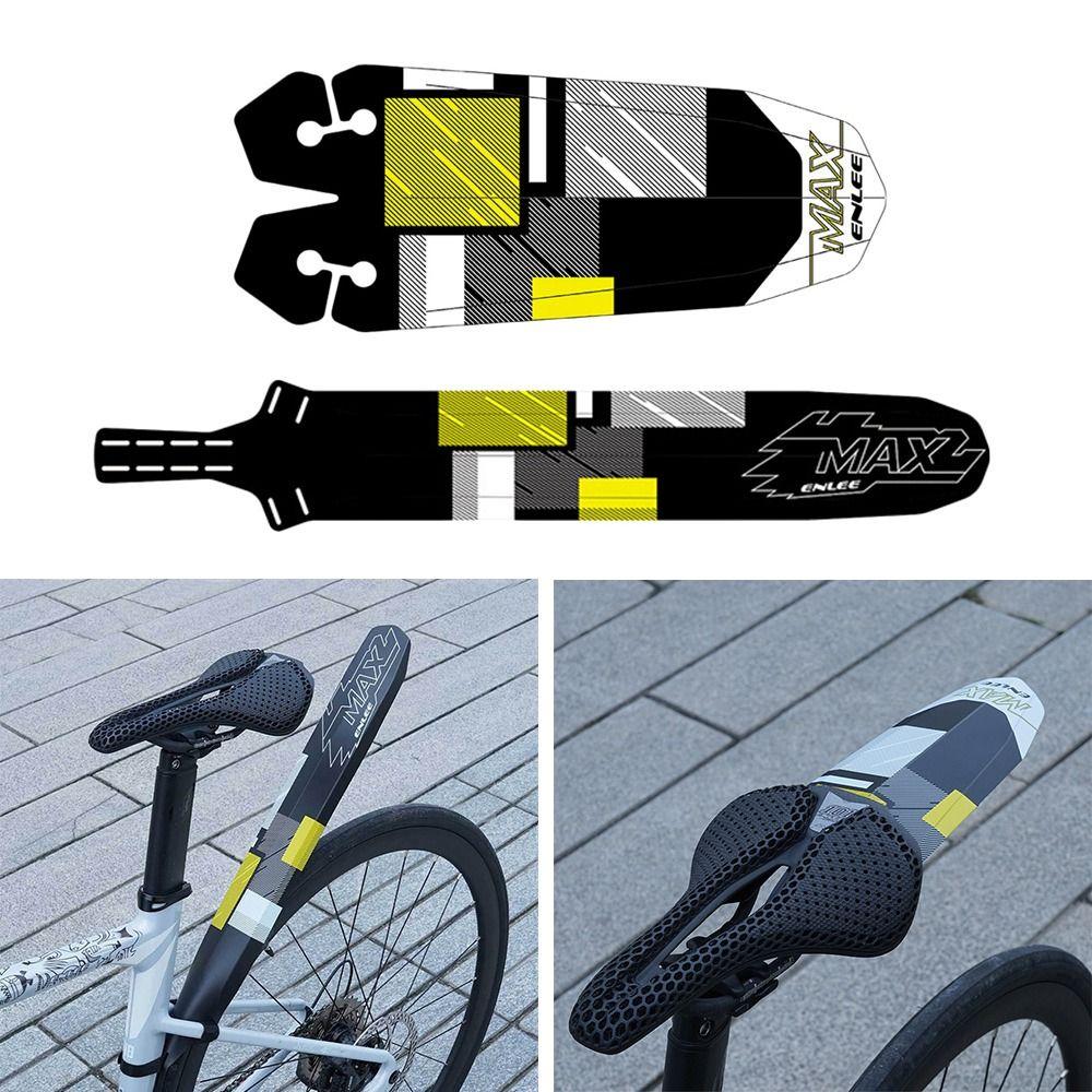 PP Bike Fender Multicolor Saddle Mud Guard Wings Durable Bicycle Mudguard Outdoor Sports