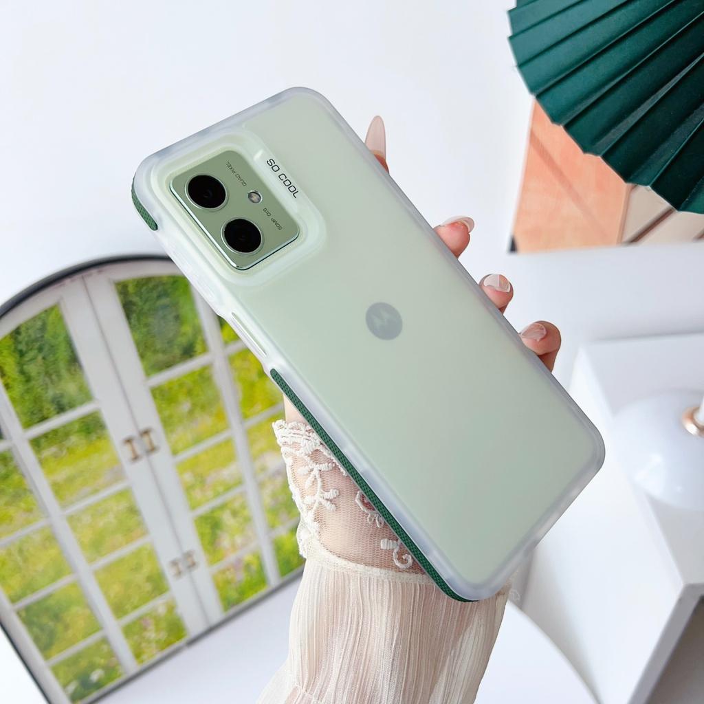 Two-tone Skin-friendly TPU Phone Case For Motorola Moto edge 40 NEO G04 G04S G24 G14 G34 G84 Edge 50 Fusion Pro Ultra TPU Cover
