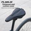 PLSELIS Soft Hollow Road Bicycle Seat Cover Thickened Simple Folding Bike Seat Bag with Ventilation for Mountain Bikes