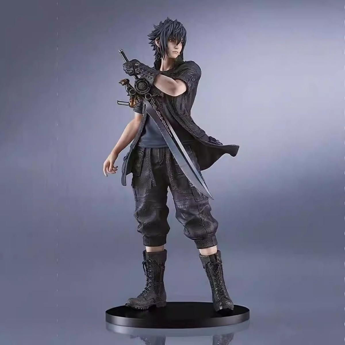 XV Noctis Lucis Caelum Figure - Prince Character Model, Anime Game Peripheral, Desktop Decoration, Collectible Ornament