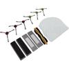 Sweeper Brush, Vacuum Cleaner Parts Replacement Accessories Kit for Yeedi Vac 2pro Robot Cleaner Main Side Brush Filter Kit